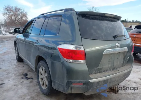 2013 Toyota Highlander Se V6 из США, поврежденный, VIN 5TDBK3EH8DS239172